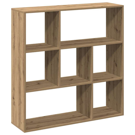 Knihovna/Dělící Stěna Dub Artisan 102X29X103,5 Cm Kompozit
