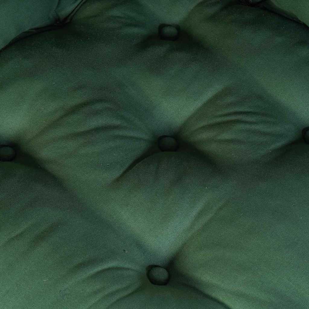 Modulová Pohovka Textil Zelená 210 X 140 X 56 Cm