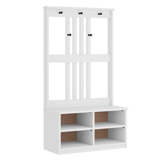 Předsíňový Strom Sandens 87X40X159,5Cm Borovicový Masiv