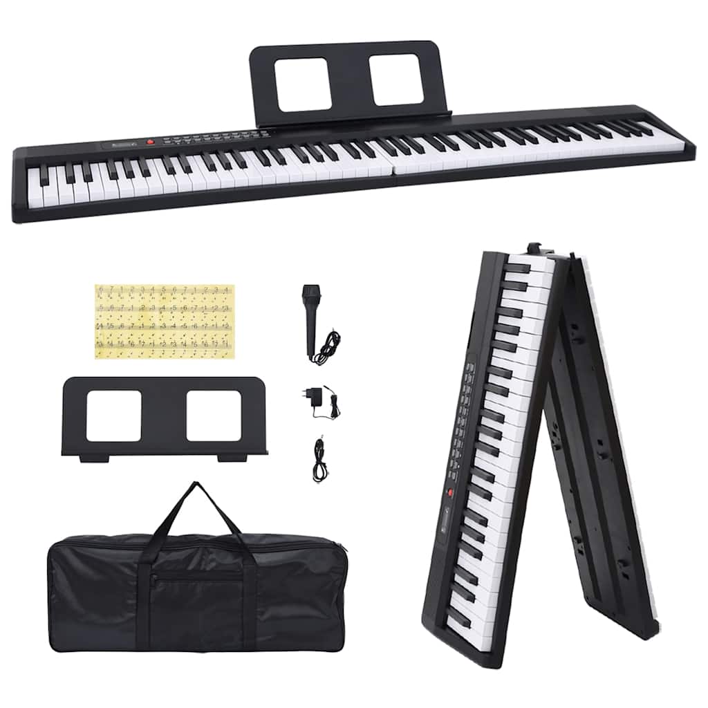61 Kláves Piano Electric Keyboard S Hudebním Stojanem Pro Děti