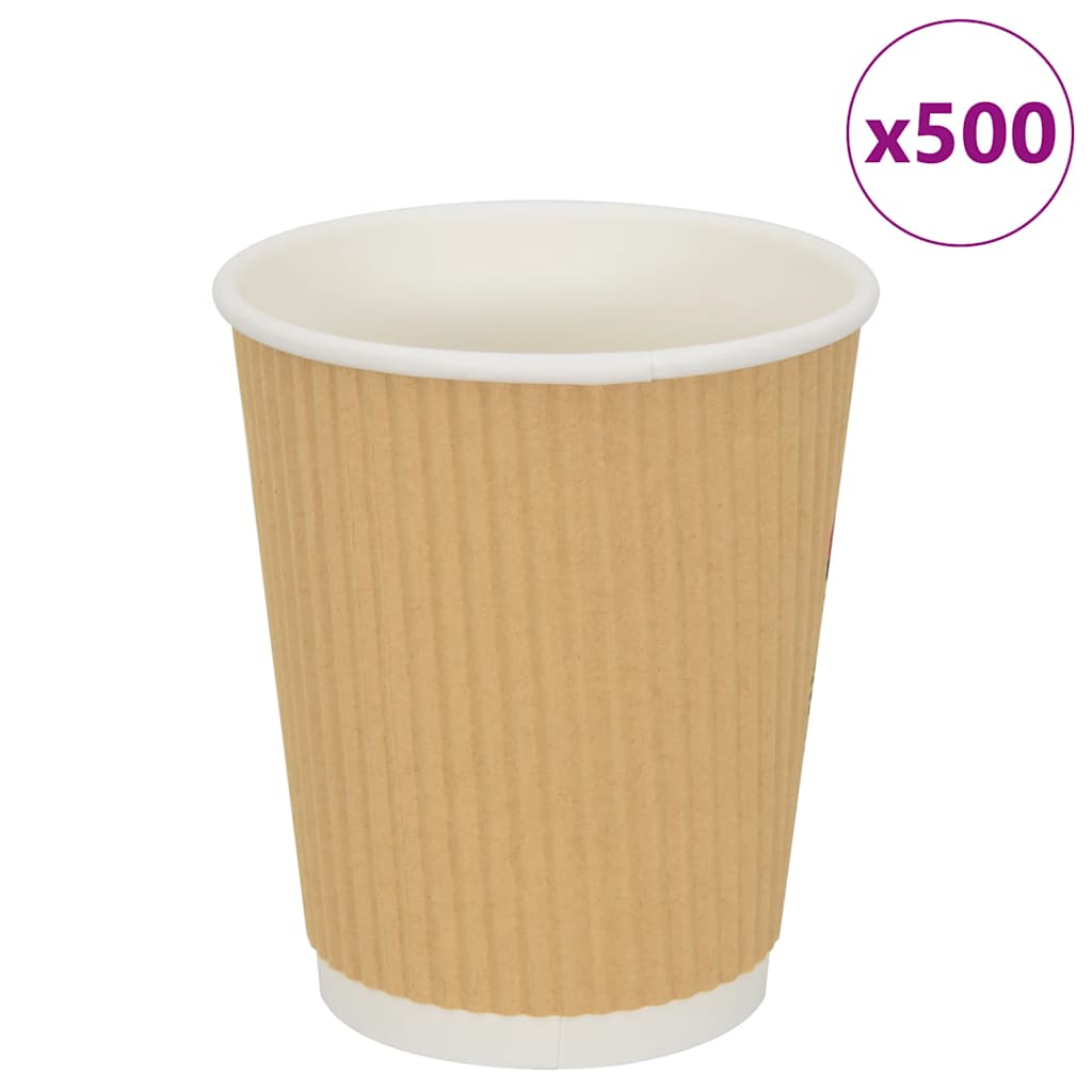Papírové Kelímky Na Kávu 1000 Pcs 4Oz 100Ml Hnědé