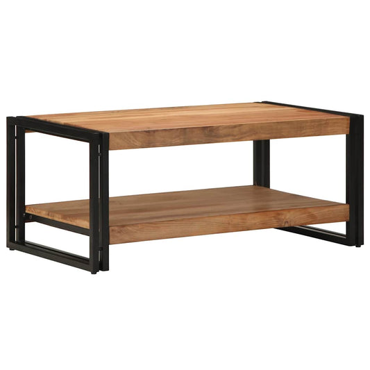 Konferenční Stolek 90X50X38 Cm Masivní Akáciové Dřevo