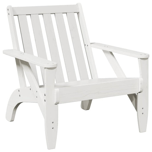 Zahradní Židle Adirondack 75X77X77 Cm Masivní Borové Dřevo