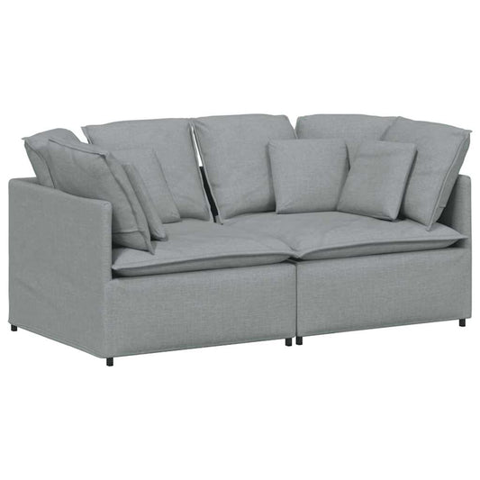 Modulární Pohovka S Polštáři Textil