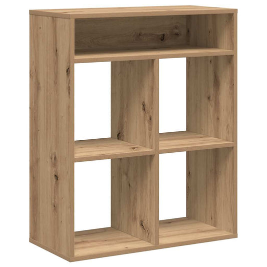 Knihovna Dub Artisan 66X31X80 Cm Kompozitní Dřevo