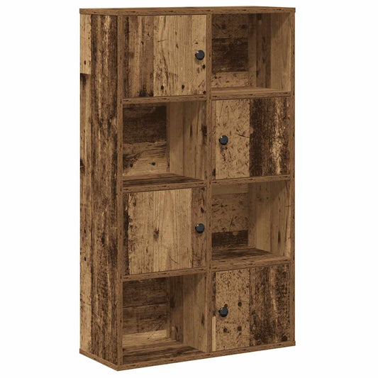 Knihovna 60X24X101,5 Cm Kompozitní Dřevo Staré Dřevo
