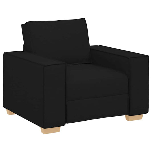 Rozkládací Křeslo Černé 60 Cm Látkové