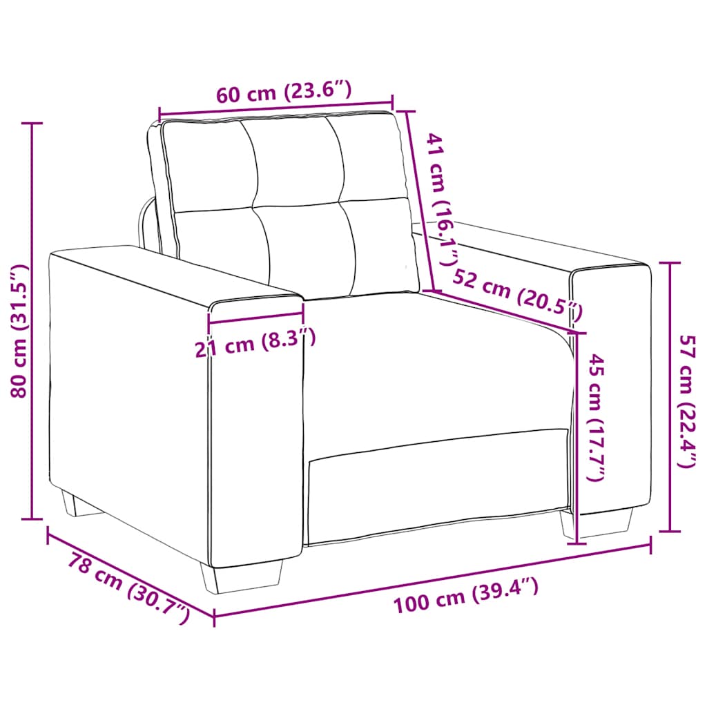 Rozkládací Křeslo Růžové 100 X 78 X 80 Cm Sametové