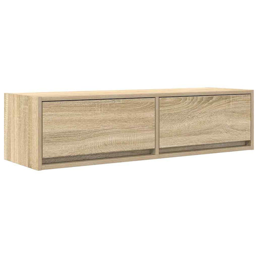 Televizní Skříň 100 X 31 X 25,5 Cm Dub Sonoma Kompozitní Dřevo