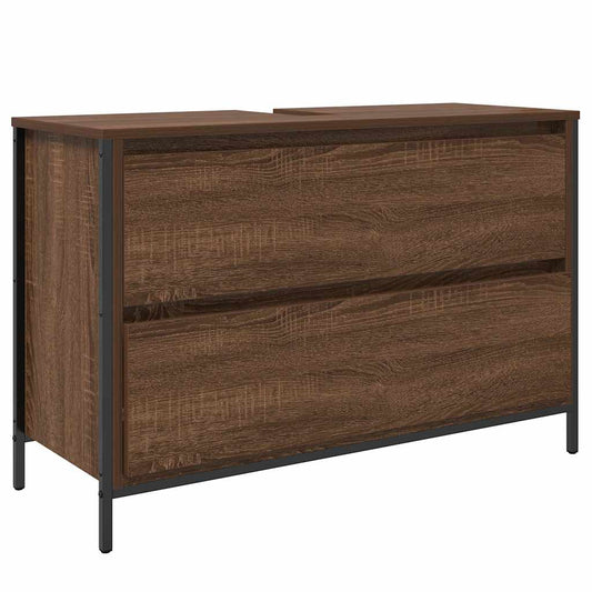 Koupelnová Skříňka S Umyvadlem A Zásuvkami 90X34,5X60 Cm