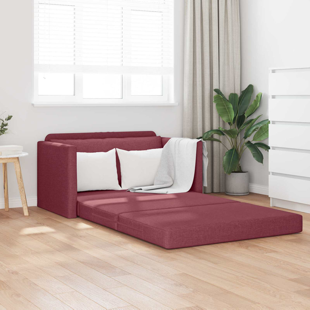Pohovka Na Spaní 124 X 71 X 78 Cm Textil