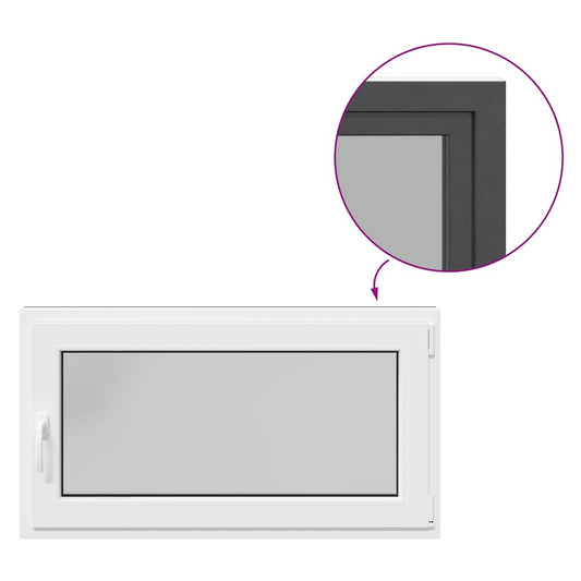 Sklepní Okno Risor 110X50 Cm Sklopné&Otočné Din Pravé