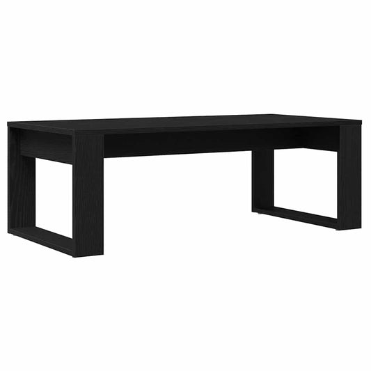 Konferenční Stolek Černý Dub 102 X 50 X 35 Cm Kompozitní Dřevo