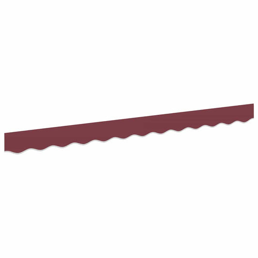 Náhradní Lem Markýzy Burgundský Pruh 230 X 20 Cm Polyester