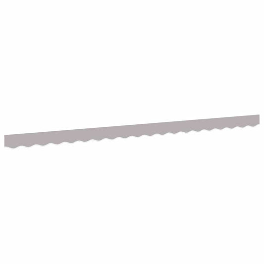 Náhradní Lem Markýzy Světle Šedá 430 X 20 Cm Polyester