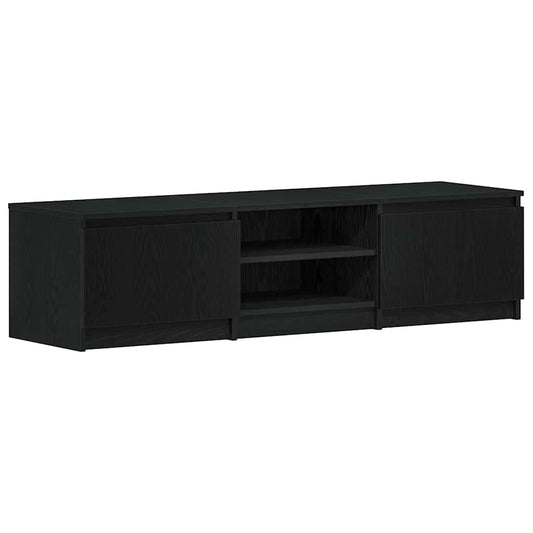 Tv Stolek Černý Dub 140 X 40 X 36 Cm, Dřevo