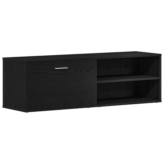 Tv Stolek Černý Dub 120 X 34 X 37 Cm, Dřevo