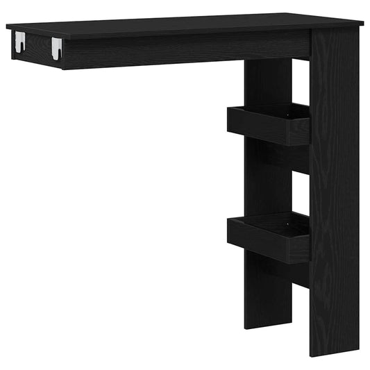 Závěsný Barový Stůl 102 X 45 X 103,5 Cm Kompozitní Dřevo
