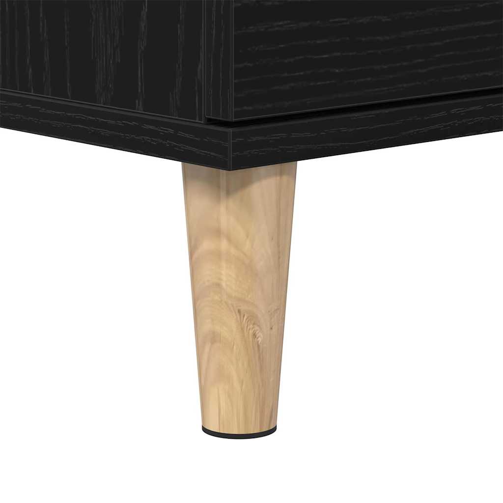 Koupelnová Skříň Černý Dub 65 X 33 X 60 Cm Kompozitní Dřevo