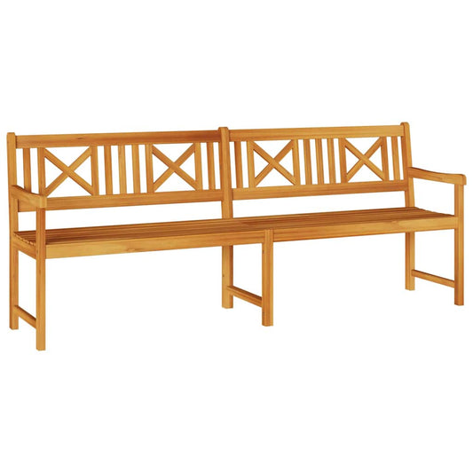 Venkovní Lavice Přírodní 220 X 56 X 90 Cm Masivní Akátové Dřevo