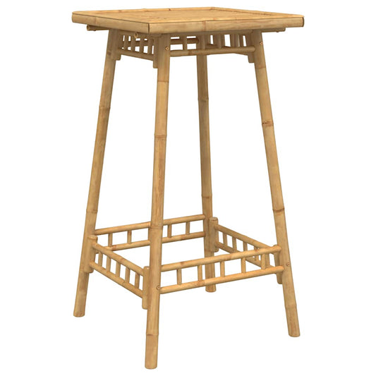Venkovní Barový Stůl Square 55X55X100 Cm Bamboo