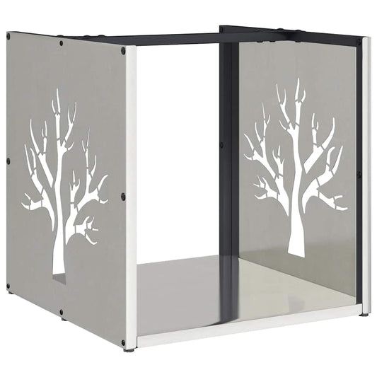 Stojan Na Palivové Dřevo 40X40X40 Cm Z Nerezové Oceli