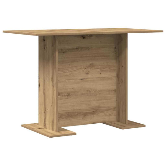Jídelní Stůl 110 X 60 X 75 Cm Kompozitní Dřevo Artisanový Dub