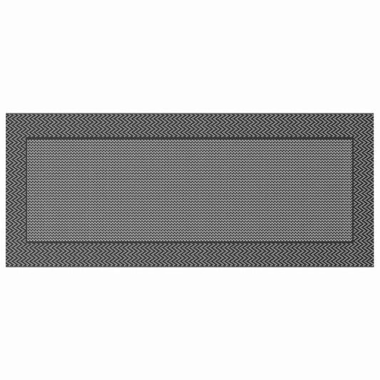 Venkovní Koberec Chevron Arakil Černá A Šedá 600 X 250 Cm
