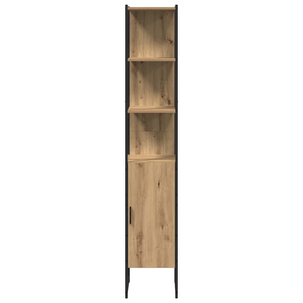 Sada Koupelnového Nábytku 4 Ks Artisanový Dub