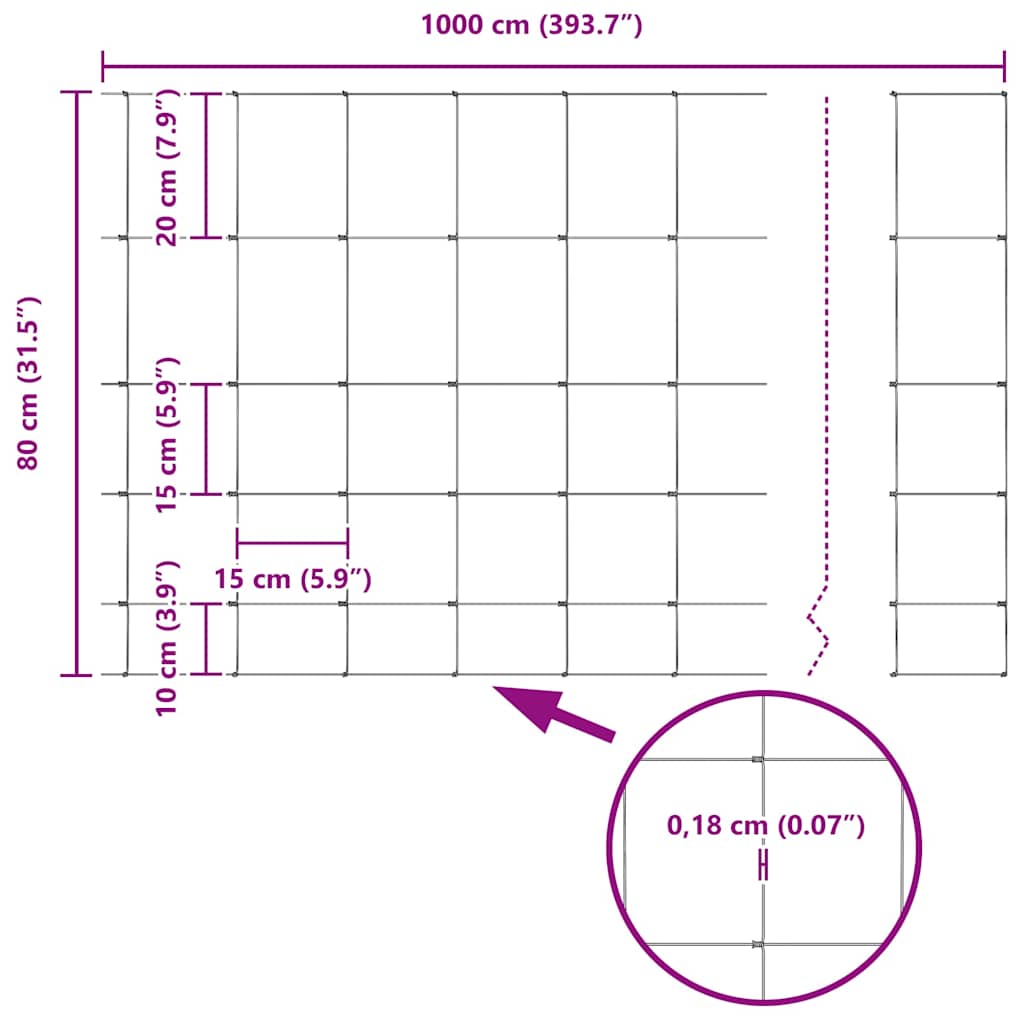 Divoký Plot Horkovzdušné Pozinkované 1000 X 80 X 0,18 Cm Železo