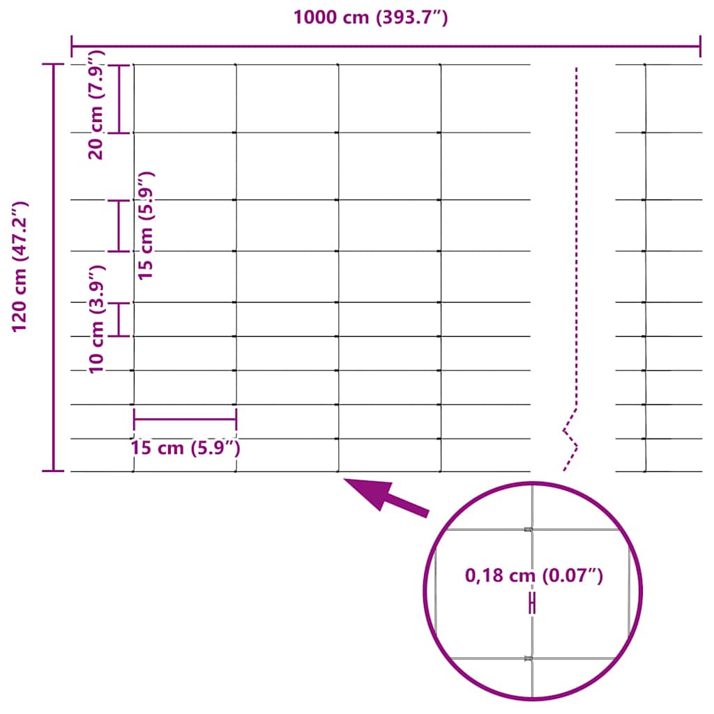 Divoký Plot Horkovzdušné Pozinkované 1000 X 120 X 0,18 Cm