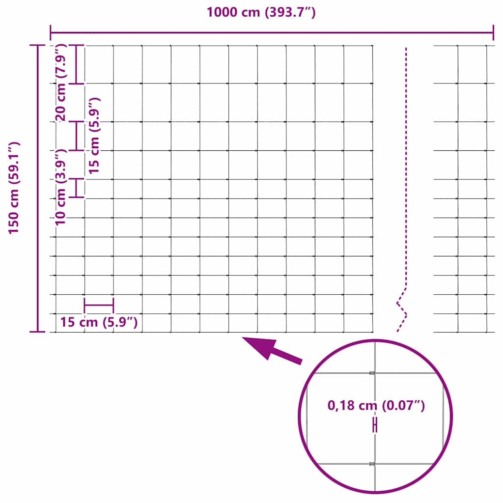 Divoký Plot Horkovzdušné Pozinkované 1000 X 150 X 0,18 Cm