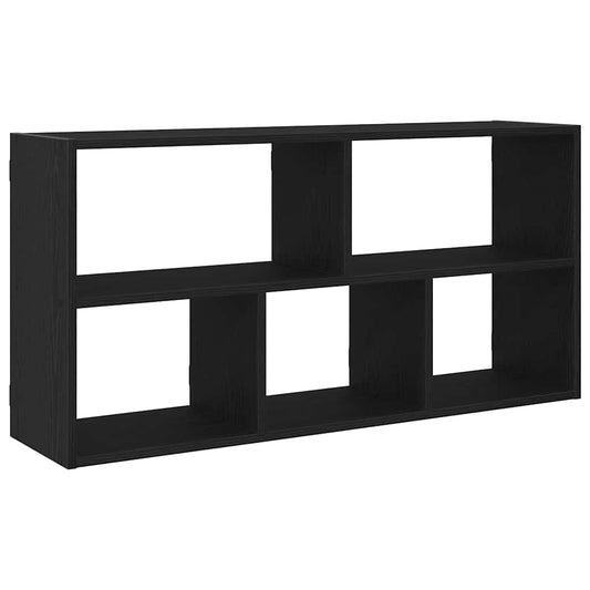 Nástěnná Police Černý Dub 100 X 25 X 50 Cm, Konstrukční Dřevo