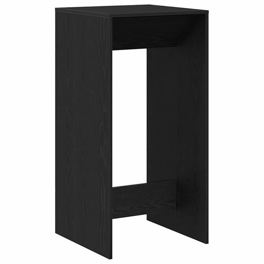 Barový Stůl 51 X 50 X 103,5 Cm Kompozitní Dřevo Černý Dub