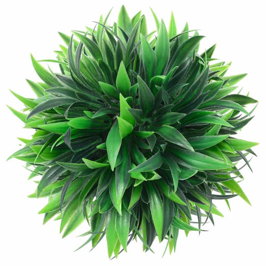 Umělé Buxus Koule S Led Světly 2 Ks Zelené