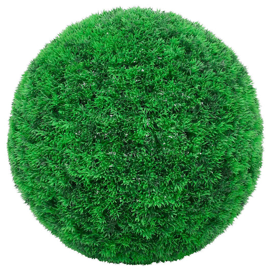 Umělé Buxus Koule S Led Světly 2 Ks Zelené