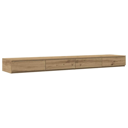 Zásuvky Pod Postel Artisanový Dub 200 X 36,5 X 16,5 Cm