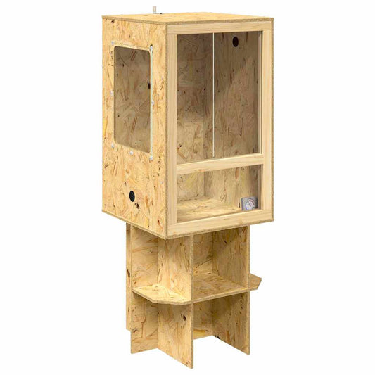 Terárium Hnědá 50 X 50 X 130 Cm Osb
