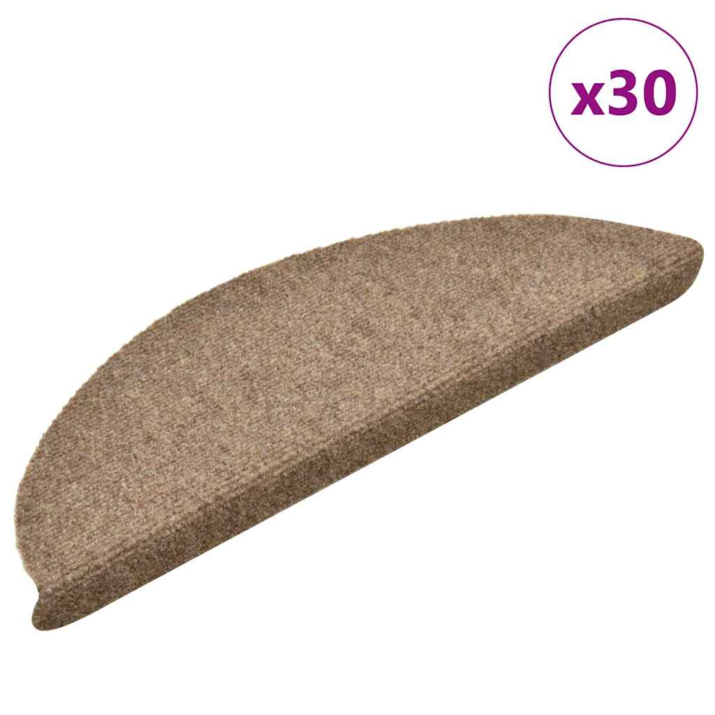 Samolepící Nášlapy Na Schody 15 Ks Krémové 56X17X3Cm Vpichované Krémová