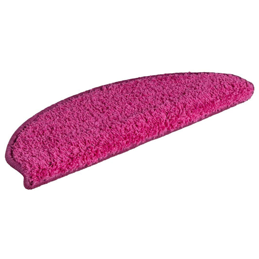 Schodové Rohože 30 Ks Růžové, Půlkulaté, Velké