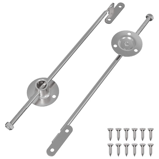 Hliníkový Táhlo Závěs 2 Pcs Stříbrná 190 Mm Železo
