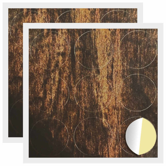 Lepicí Kryt Šroubu 2 Pcs Staré Dřevo Ø 20 X 0,5 Mm