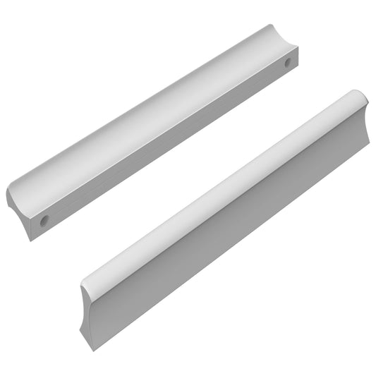 Rukojeť 2 Pcs Stříbrná 105.7 X 7.4 X 15.5 Mm Hliník
