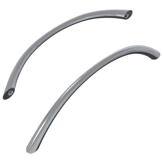 Rukojeť 2 Pcs Stříbrná 107 X 3.6 X 23 Mm Nerezová Ocel