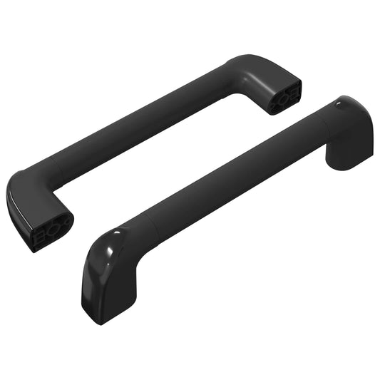 Rukojeť Jednobarevný 2 Pcs Černá 380 X 34 X 85 Mm Hliník A Pp