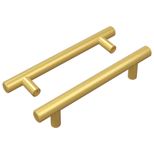 Madlo Na Skříň 2 Pcs Zlatá 150 Mm Nerezová Ocel