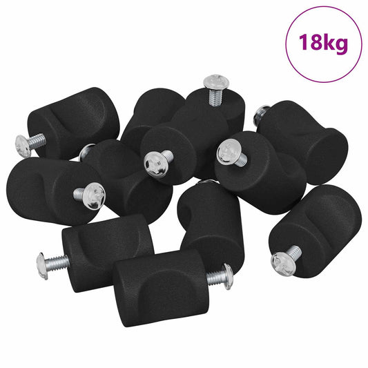 Úchytka Do Skříňky 1011 Pcs Černá Železo