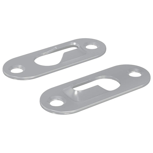 Klíčový Závěs 2 Pcs Stříbrná 45 X 16 X 3.5 Mm Železo