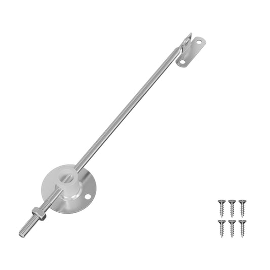 Klapa Pro Podporu Víka 12 Pcs Stříbrná 194 X 36 X 18 Mm Železo