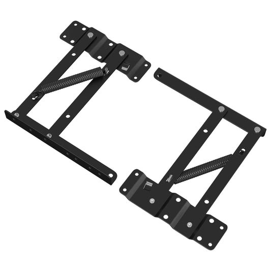 Mechanismus Zvedání Postele 2 Pcs Černá 340 X 95 X 40 Mm Železo